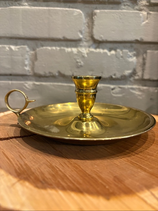 Williamsburg Restoration Other - VTG Williamsburg Restoration Brass Chamberstick Candleholder